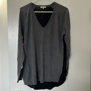 Grey & Black Madewell sweater